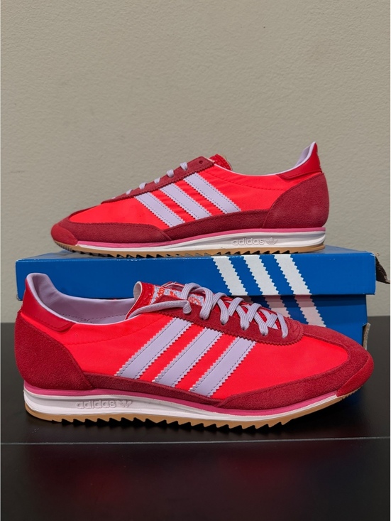 adidas Shoes - Size 10 - Adidas Women’s SL72 OG “Solar Red Lavender”